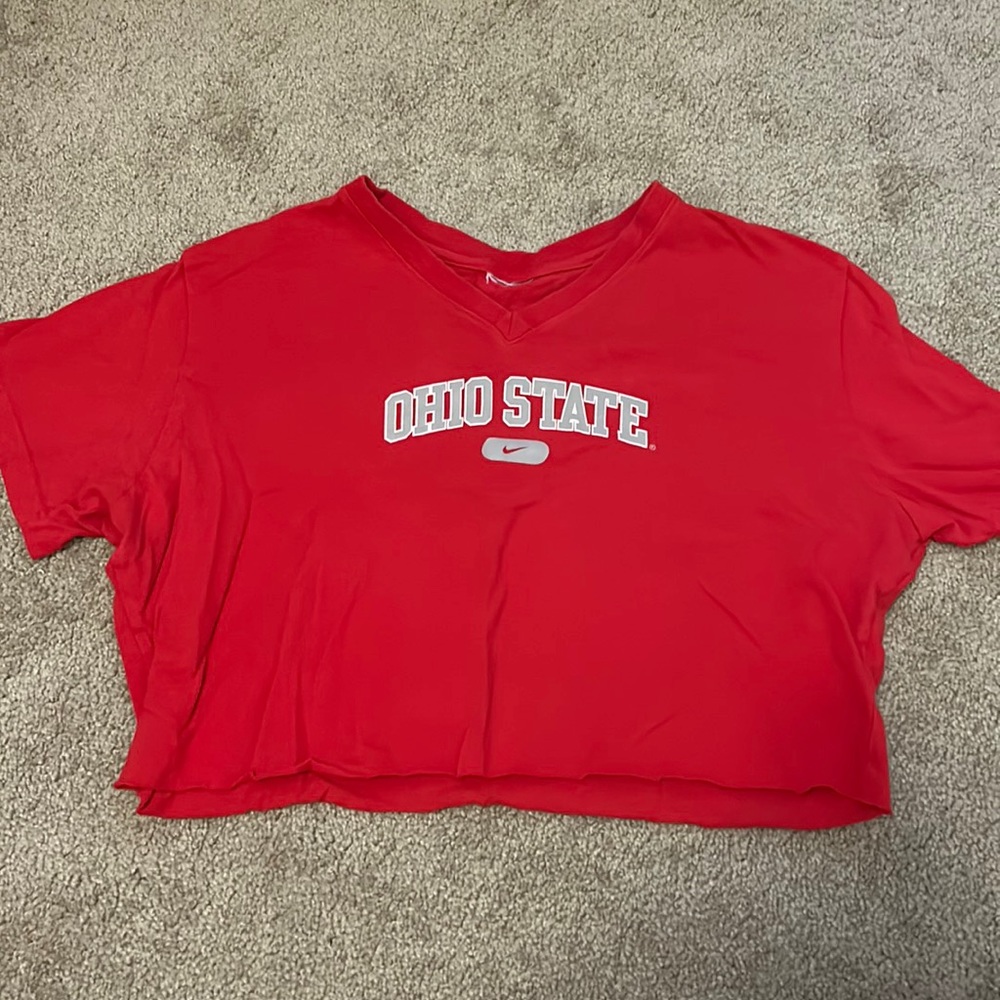 Vintage Ohio state crop top